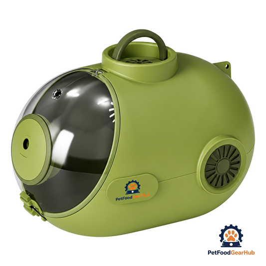 PetFoodGearHub Ventilated Capsule Pet Carrier - product image 1