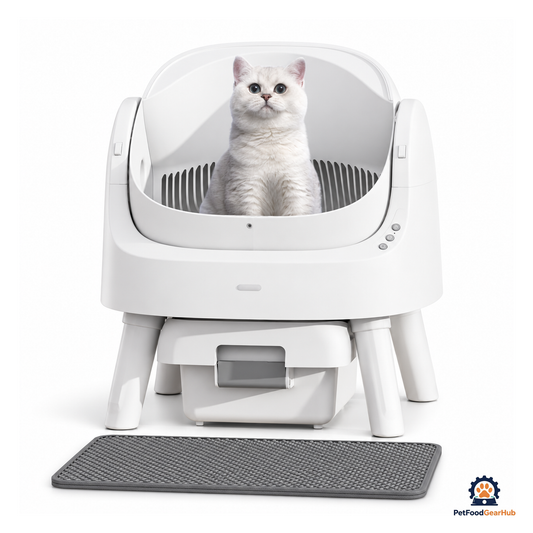 PetFoodGearHub Automatic Open-Top Cat Litter Box - product view 1