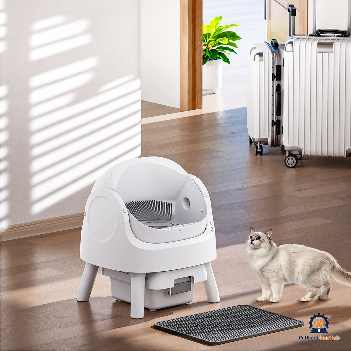 PetFoodGearHub Automatic Open-Top Cat Litter Box - product view 3