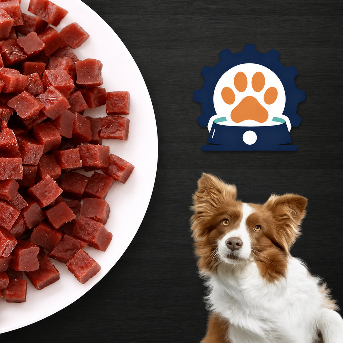 PetFoodGearHub Beef Cube Dog Training Treats 200 g - product image 2