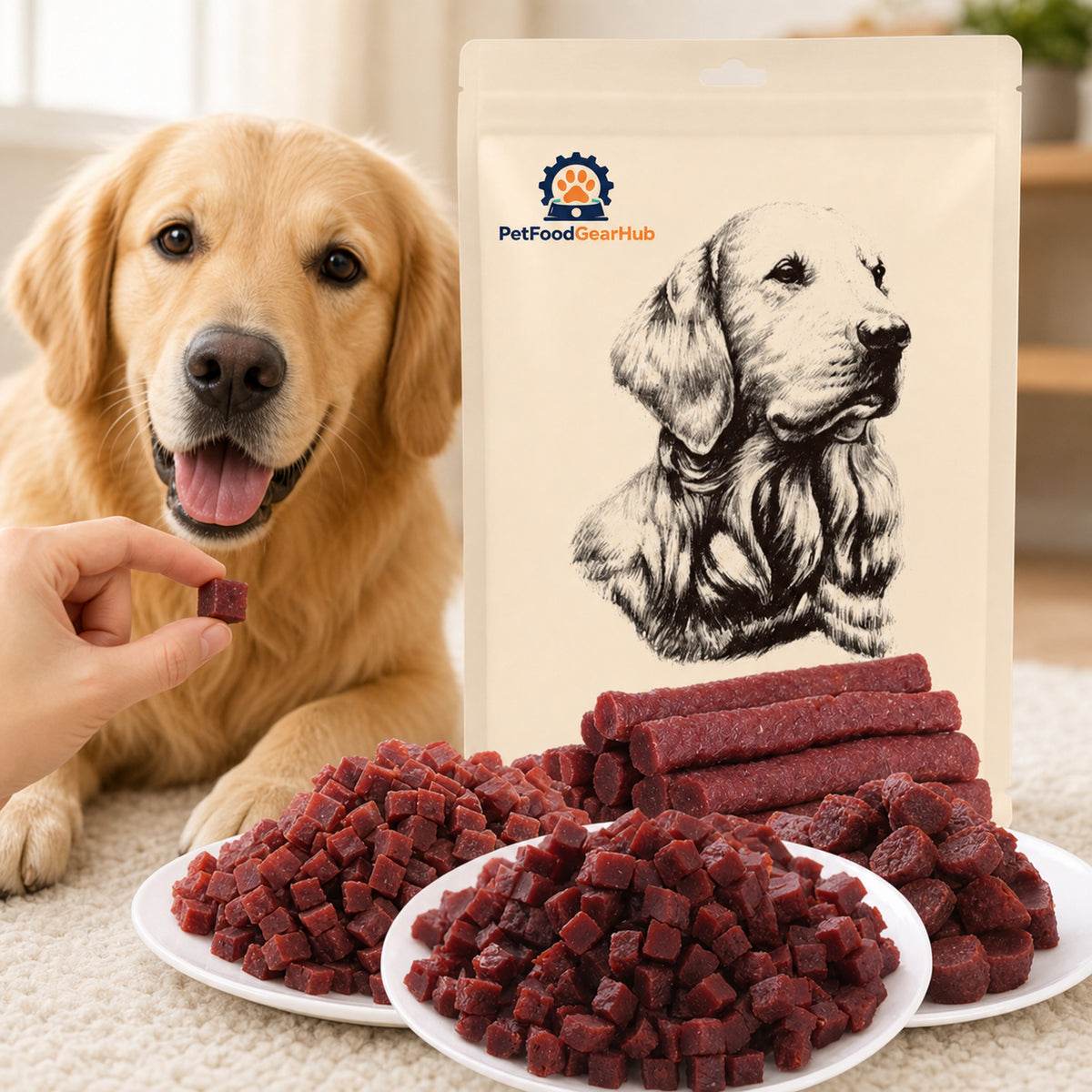 PetFoodGearHub Beef Cube Dog Training Treats 200 g - product image 5