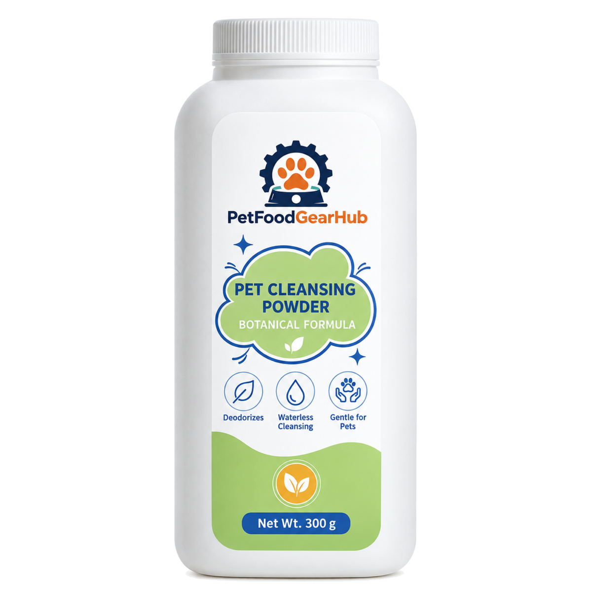 PetFoodGearHub botanical pet cleansing powder