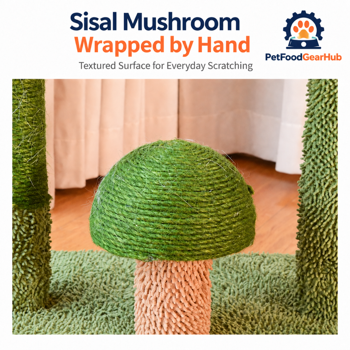 PetFoodGearHub Cactus, Avocado & Novelty Cat Trees and Scratchers - product details
