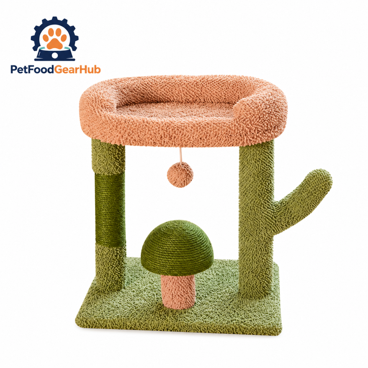 PetFoodGearHub Cactus, Avocado & Novelty Cat Trees and Scratchers - product details