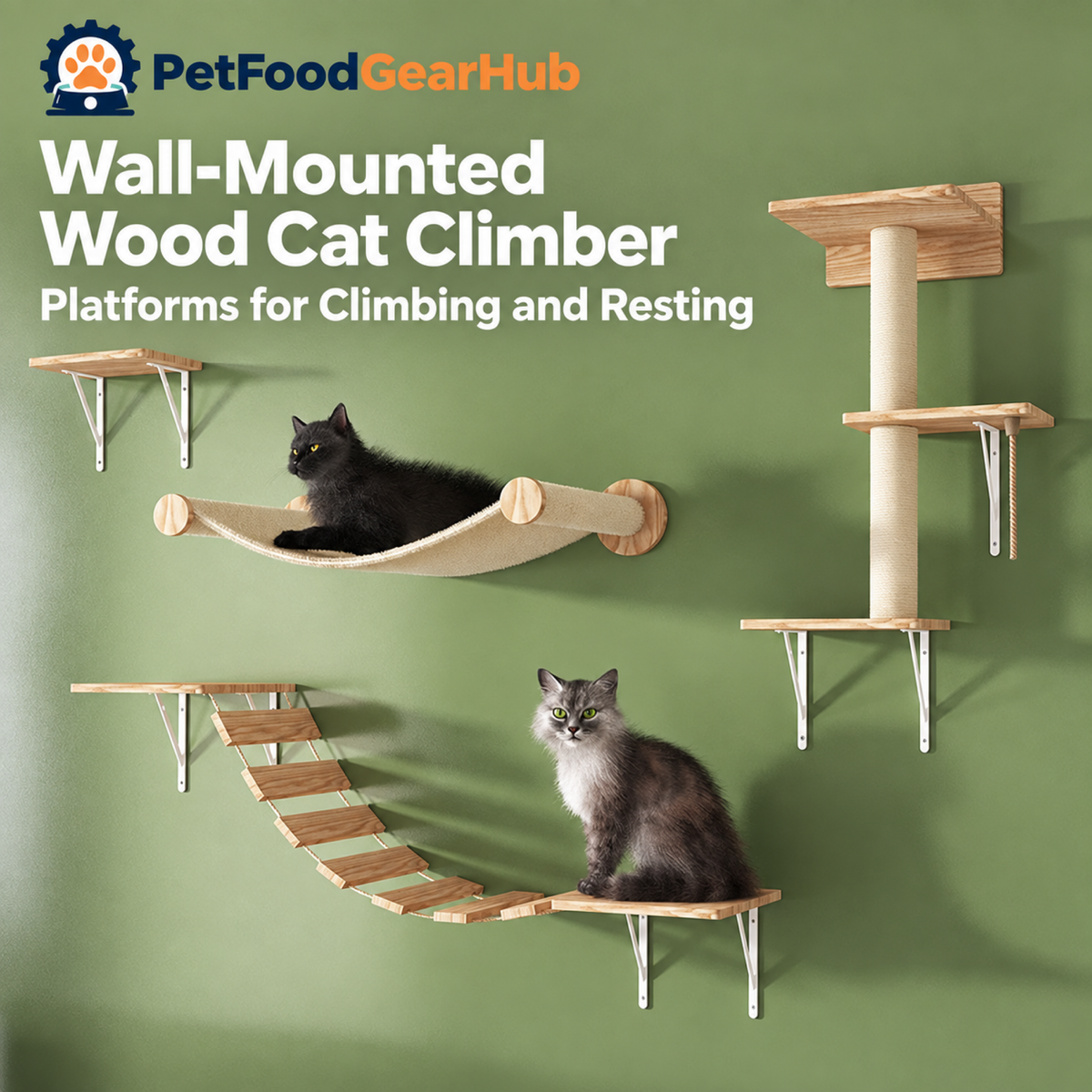 PetFoodGearHub Cactus, Avocado & Novelty Cat Trees and Scratchers - product details