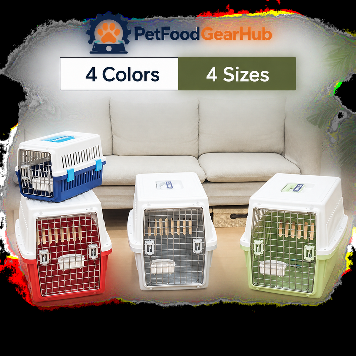 PetFoodGearHub pet travel carrier product image 6