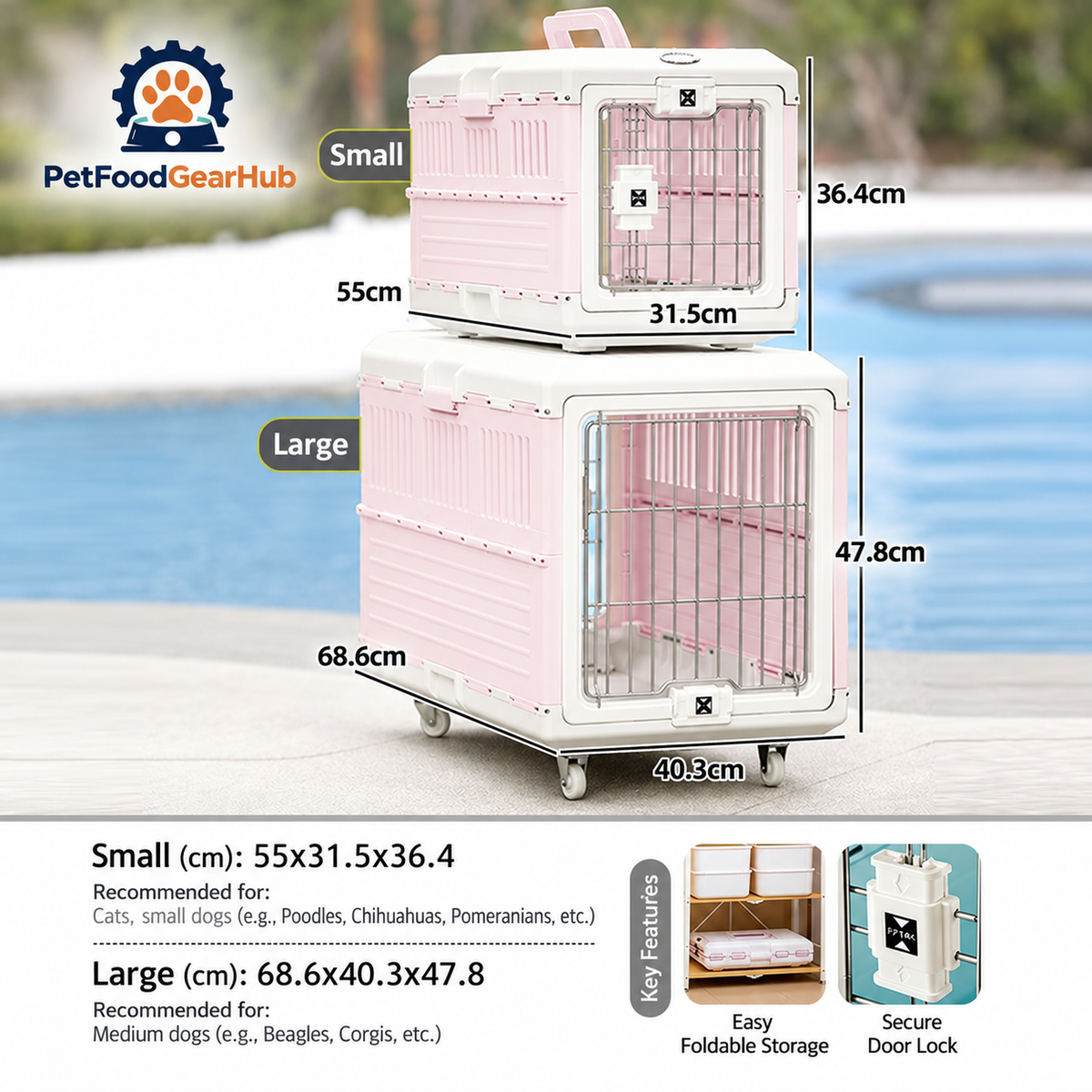 PetFoodGearHub pet travel carrier product image 25