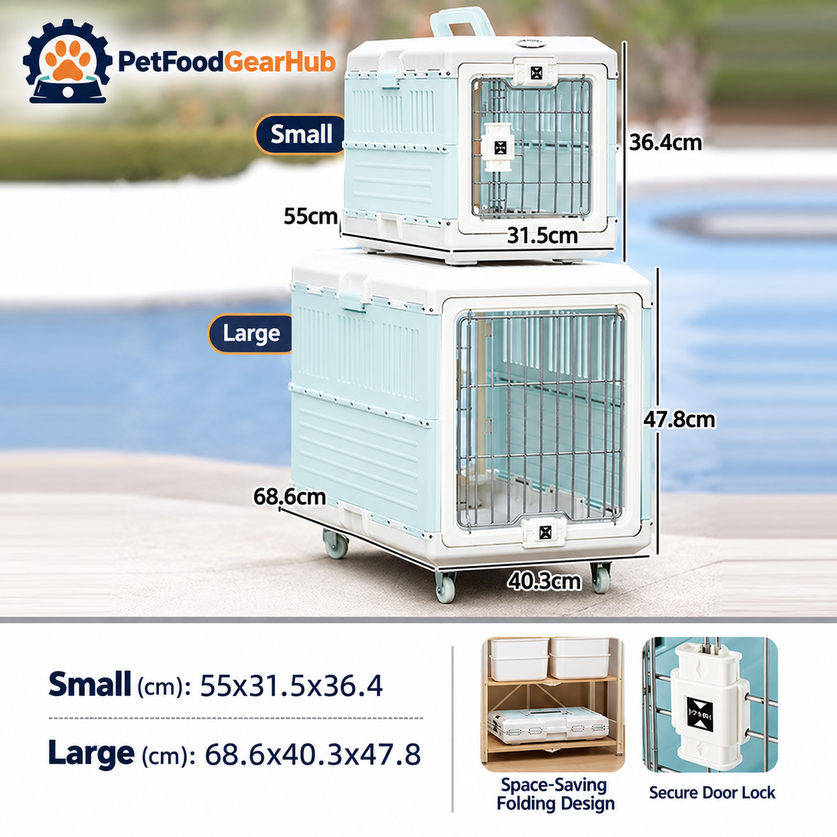 PetFoodGearHub pet travel carrier product image 33