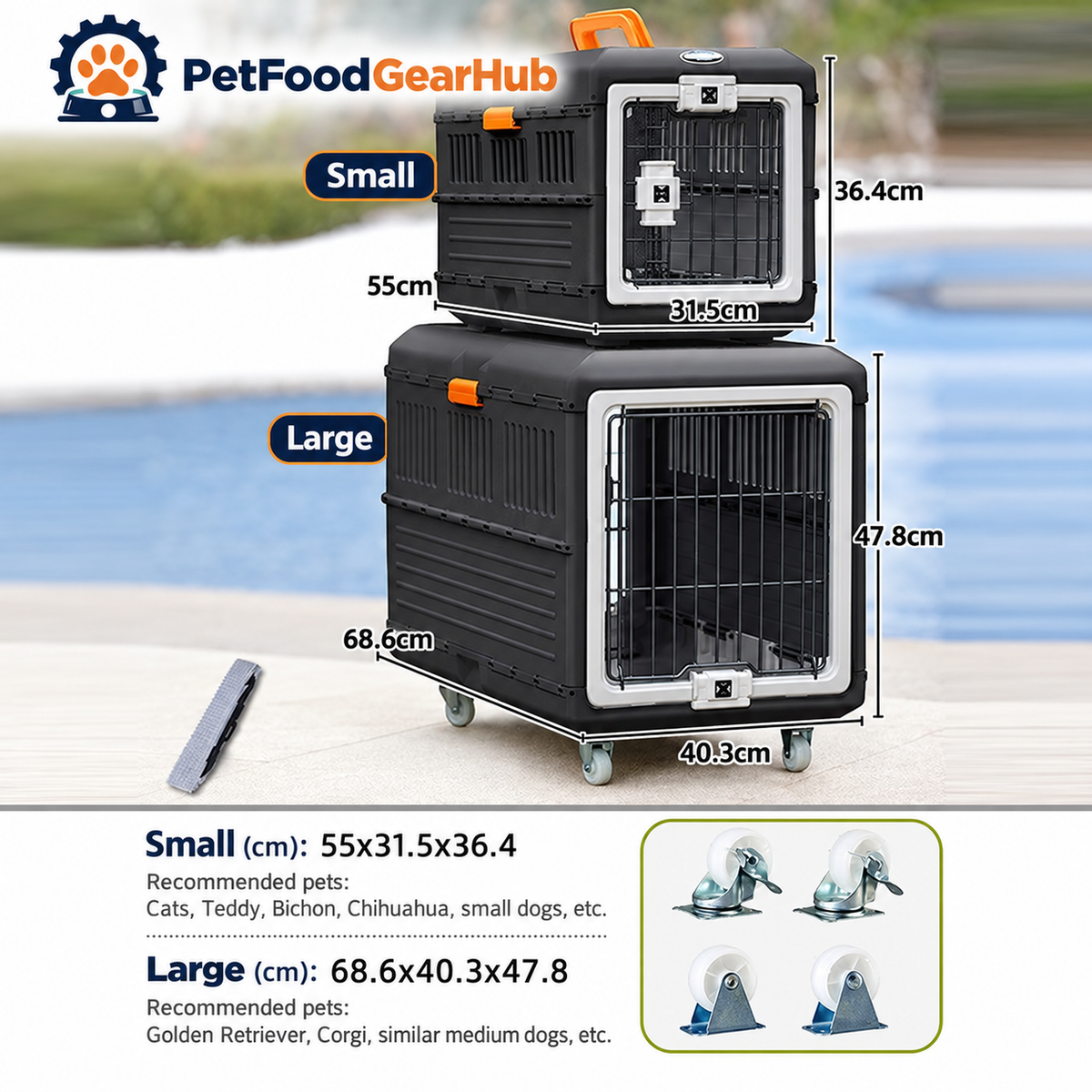 PetFoodGearHub pet travel carrier product image 36