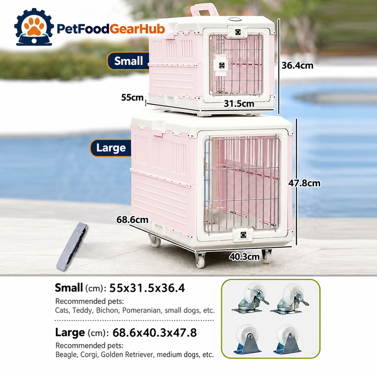 PetFoodGearHub pet travel carrier product image 37