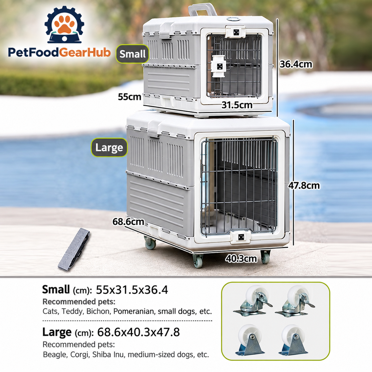 PetFoodGearHub pet travel carrier product image 39