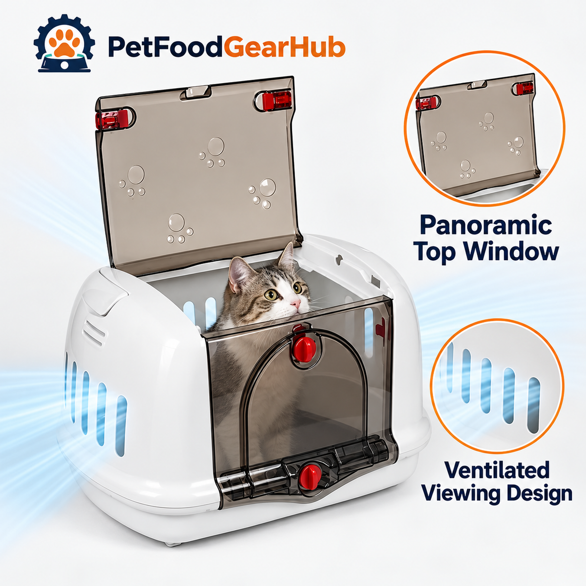 PetFoodGearHub pet travel carrier product image 43