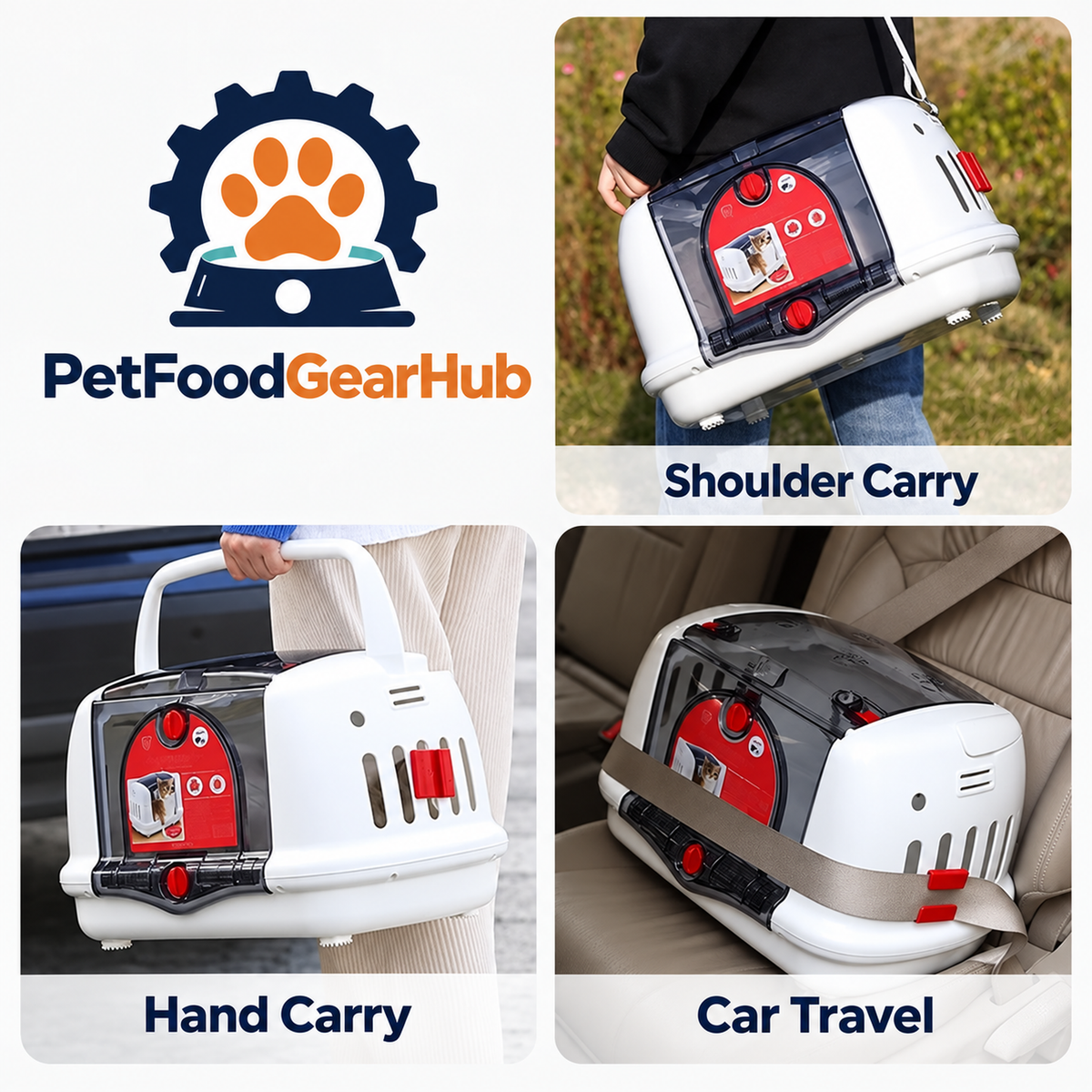 PetFoodGearHub pet travel carrier product image 44