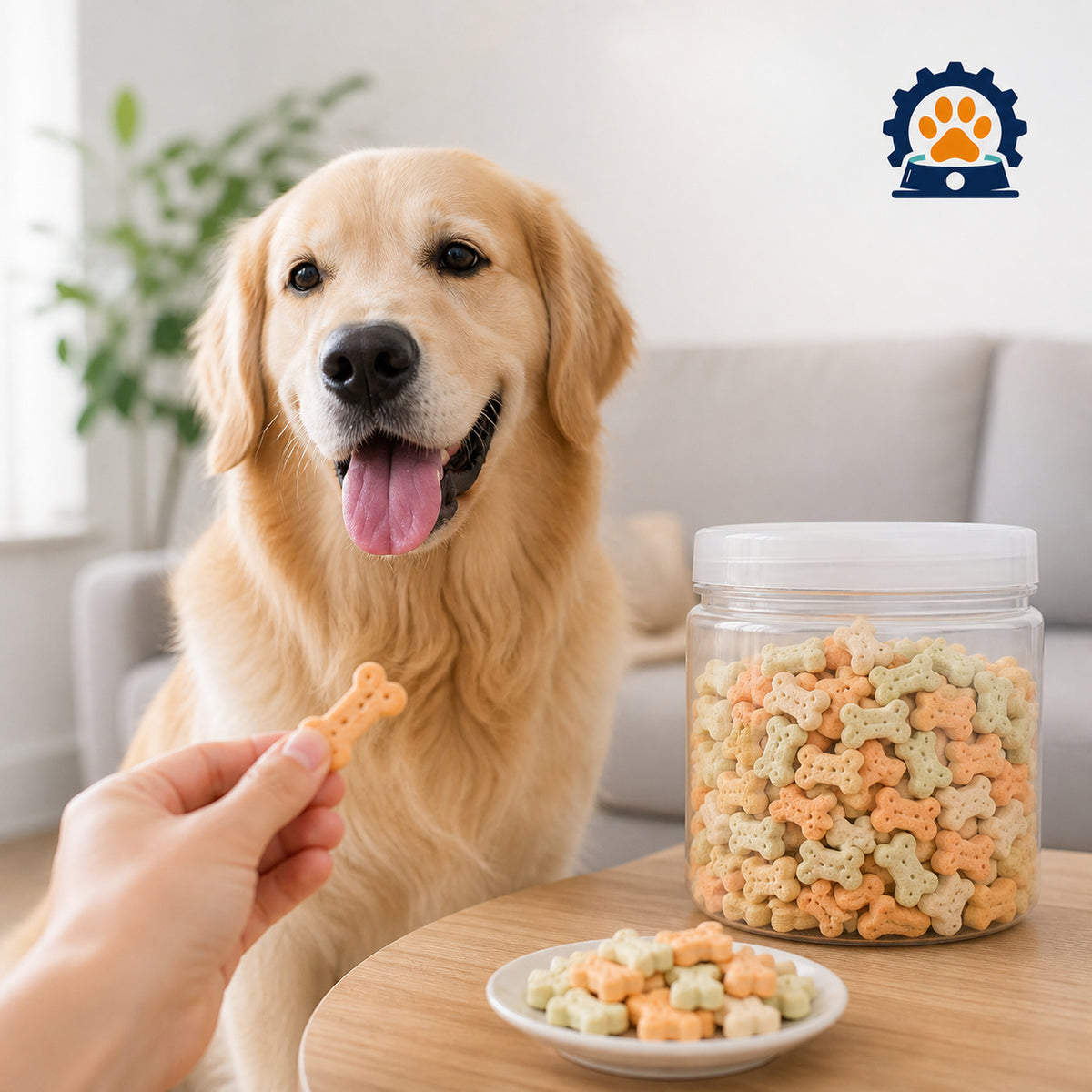 PetFoodGearHub Carrot & Oat Dog Biscuits Crunchy Treats 600 g - product image 6