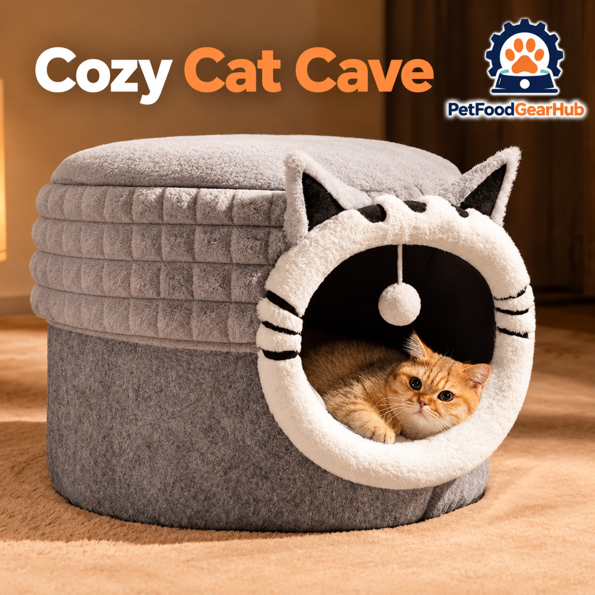 PetFoodGearHub Cozy Cat Cave