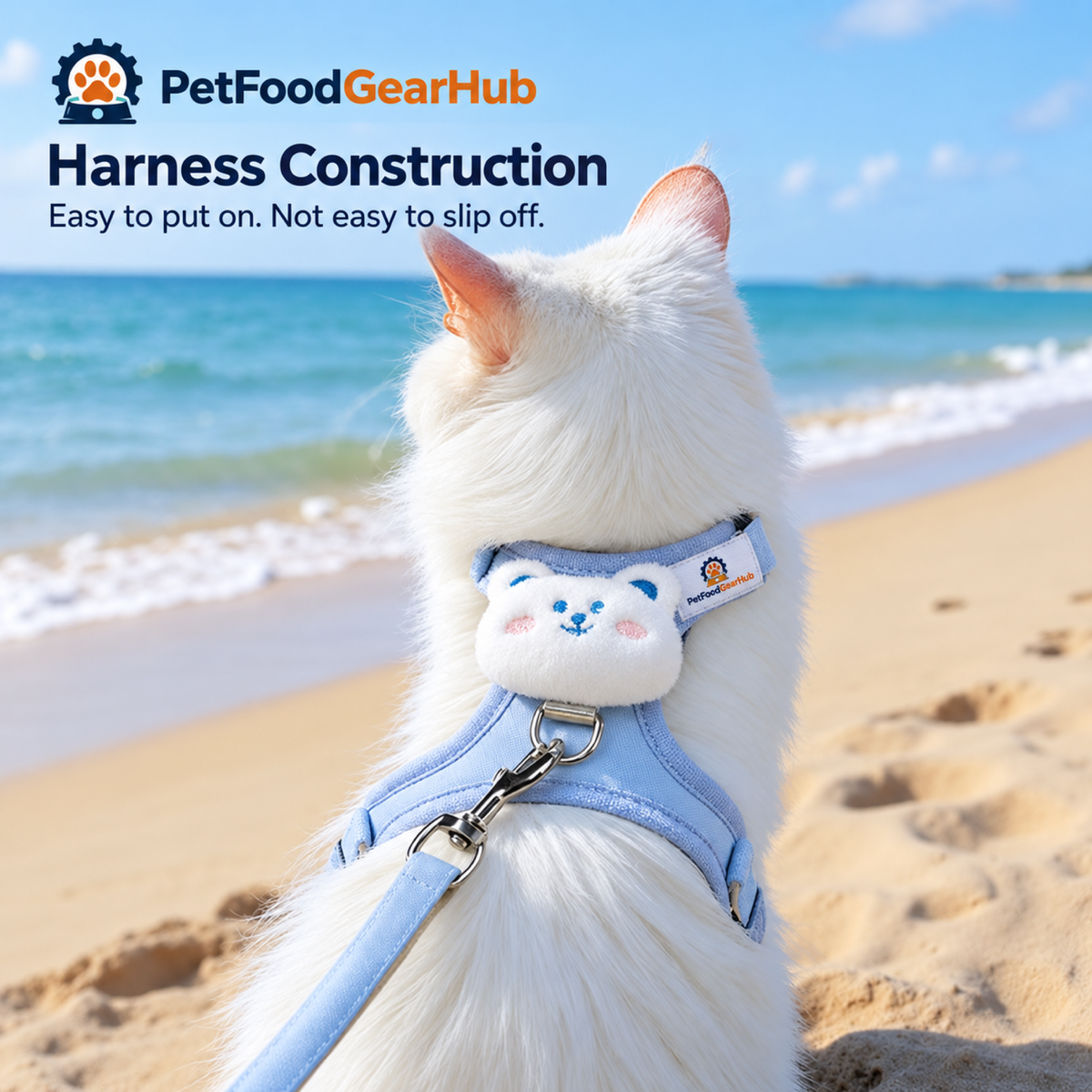PetFoodGearHub cat harness fastener