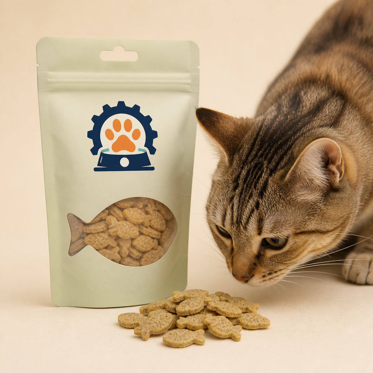 PetFoodGearHub Catnip Fish Biscuits Variety Pack 4 x 80 g - product image 5