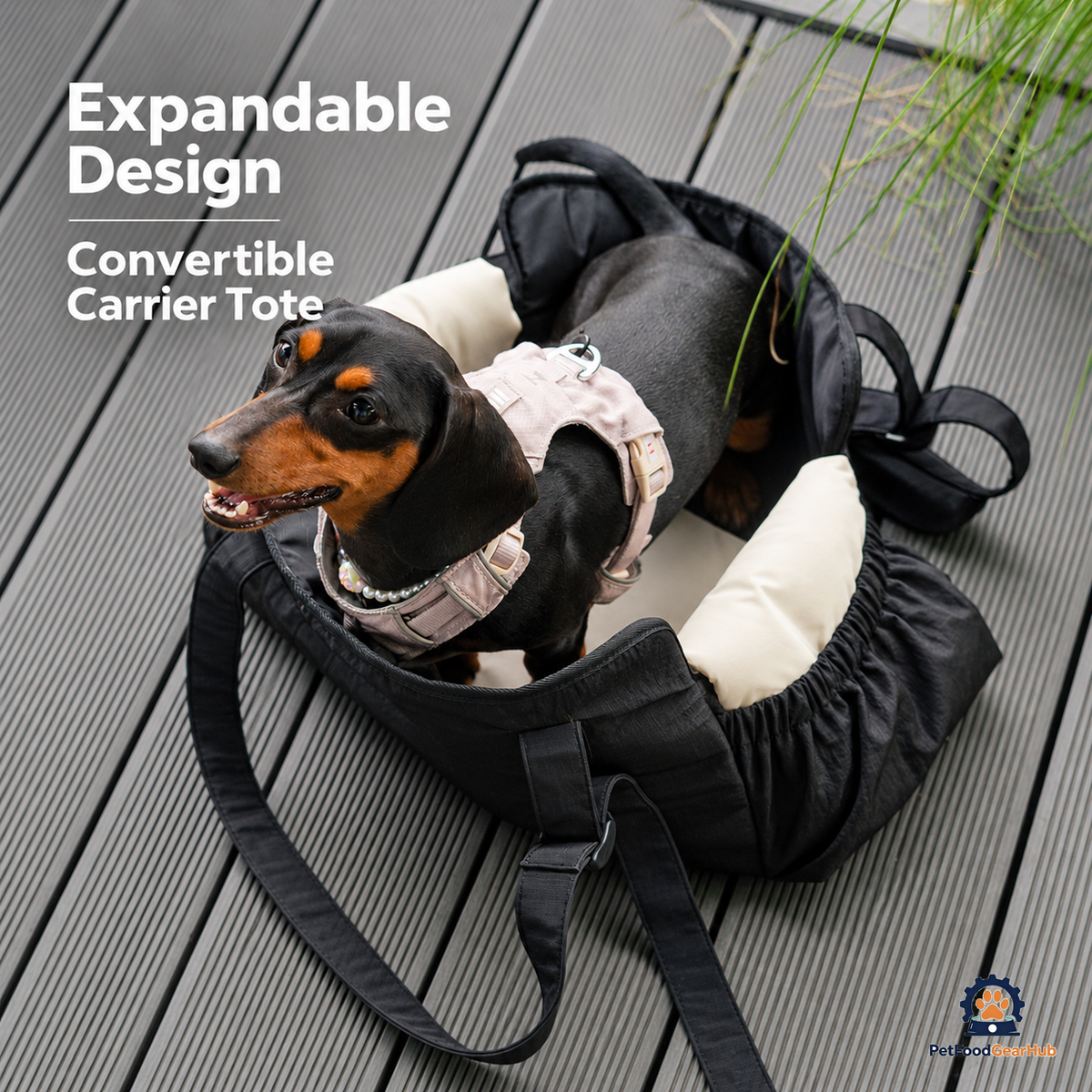 PetFoodGearHub Convertible Pet Carrier Tote - product view 2