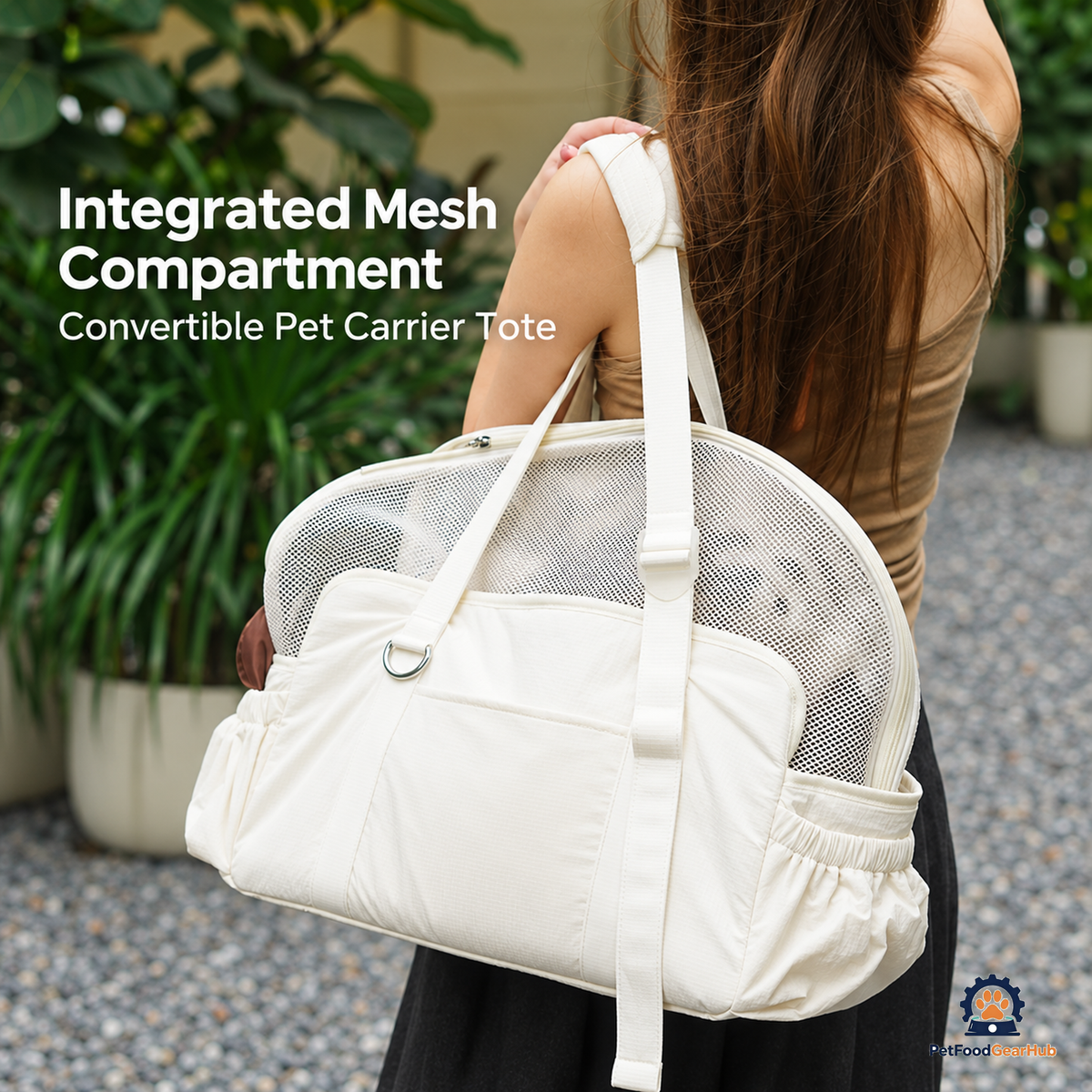 PetFoodGearHub Convertible Pet Carrier Tote - product view 3