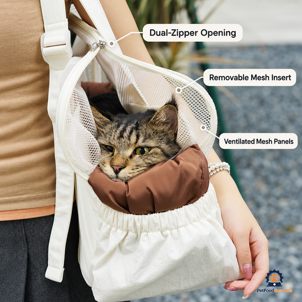 PetFoodGearHub Convertible Pet Carrier Tote - product view 21