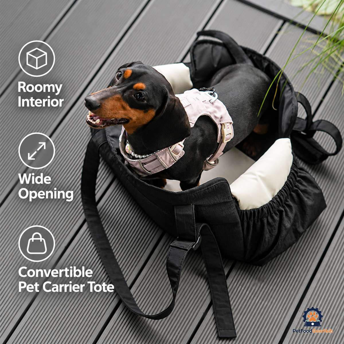 PetFoodGearHub Convertible Pet Carrier Tote - product view 23