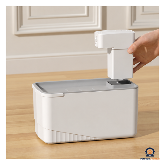 PetFoodGearHub Cordless Motion-Sensing Pet Water Fountain - product view 1