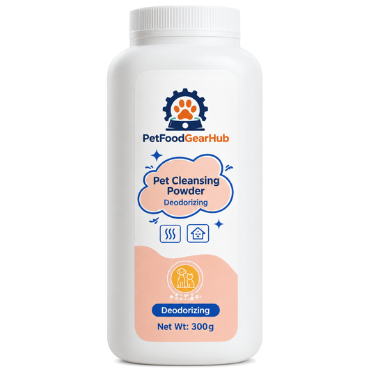 PetFoodGearHub deodorizing pet cleansing powder