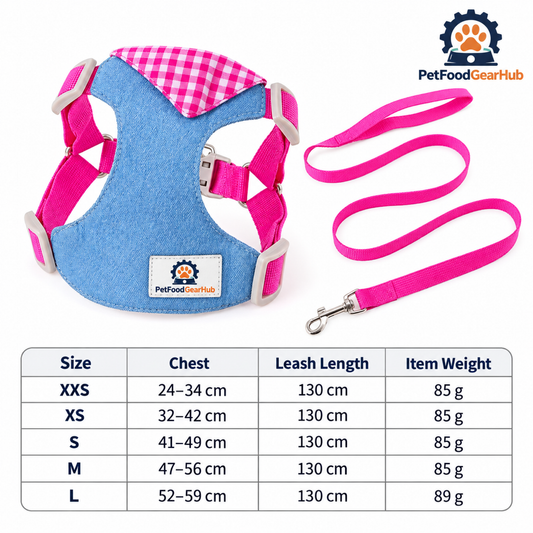 PetFoodGearHub dog harness & leash sets product view