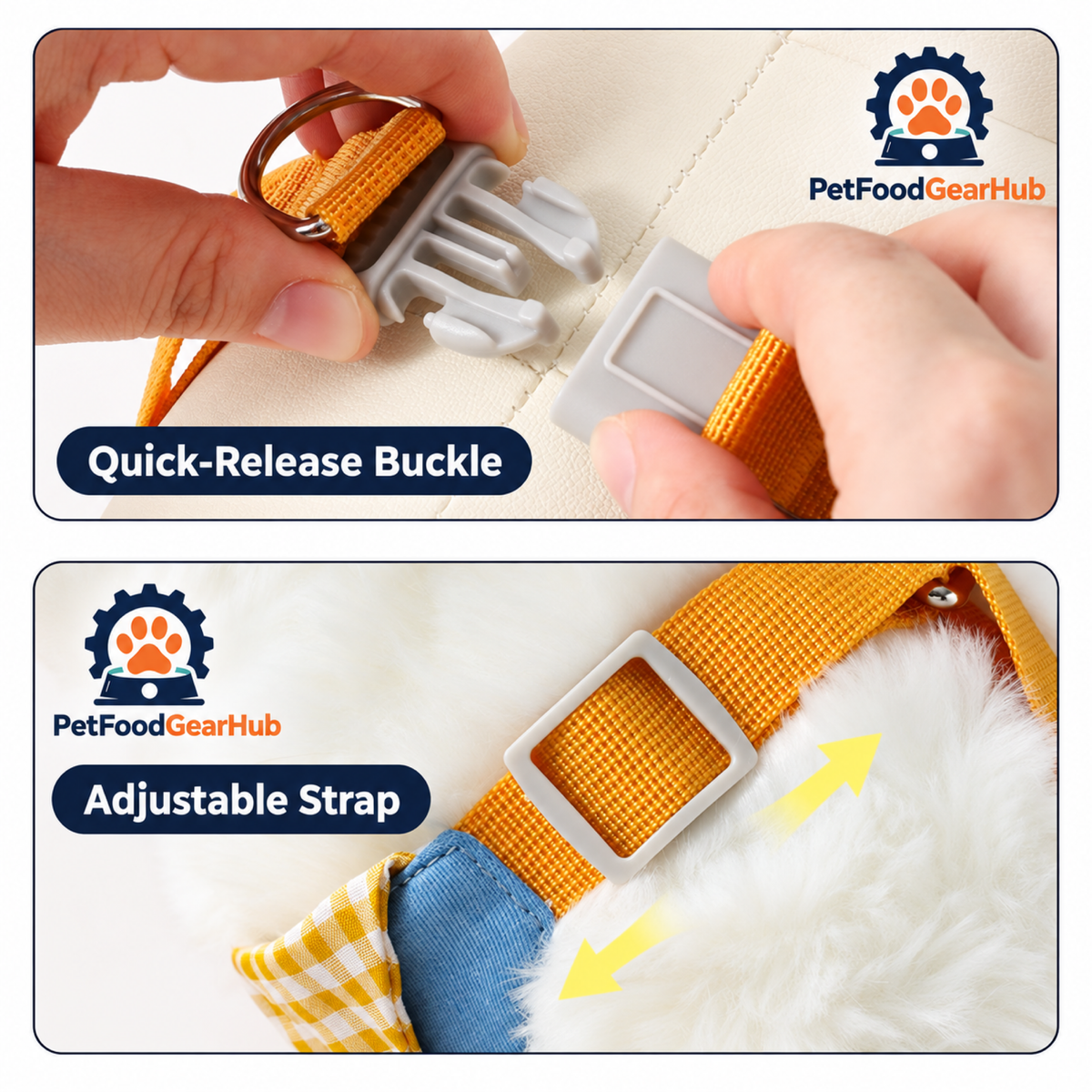 PetFoodGearHub dog harness & leash sets product view