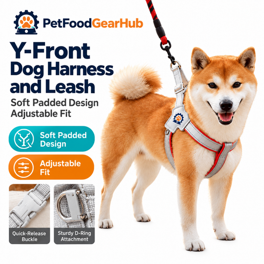 PetFoodGearHub dog harness & leash sets product view