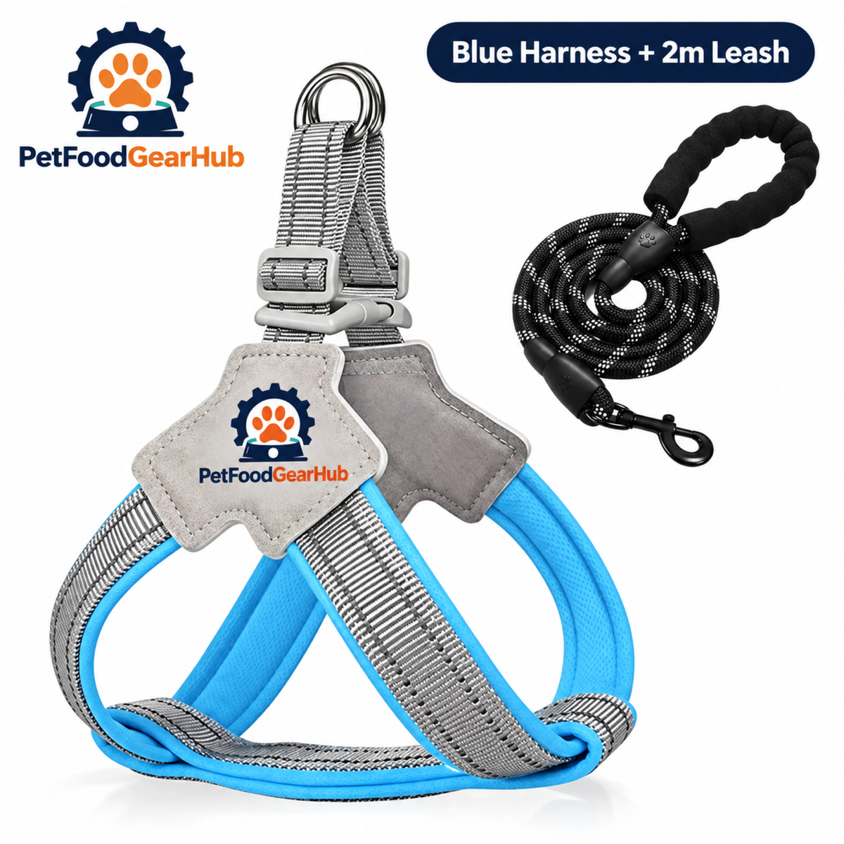 PetFoodGearHub dog harness & leash sets product view