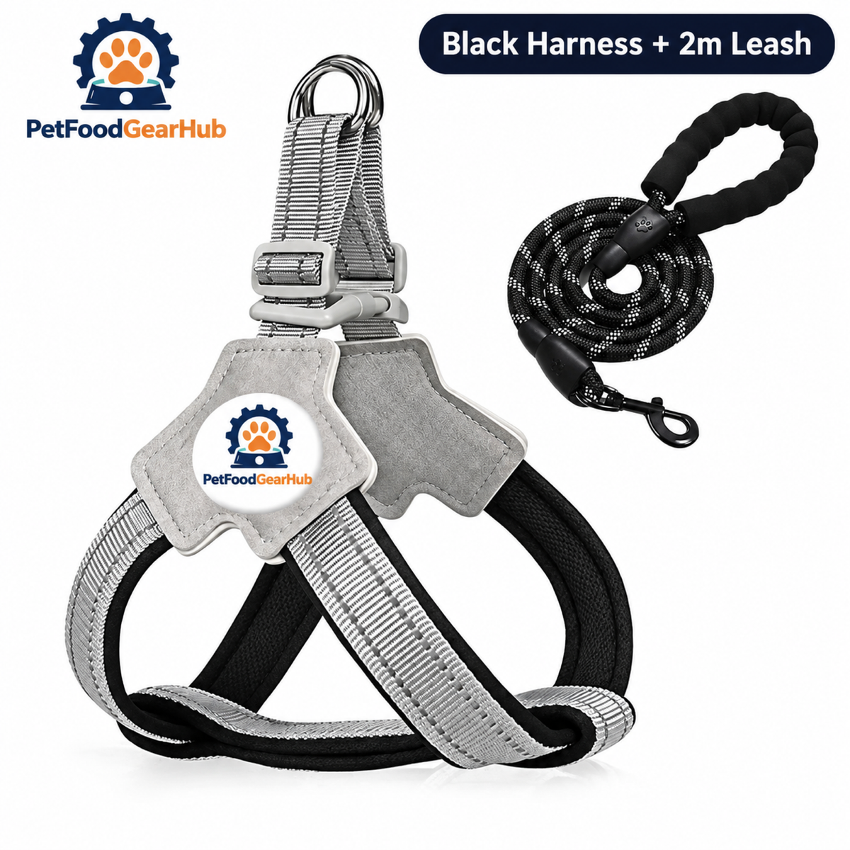 PetFoodGearHub dog harness & leash sets product view