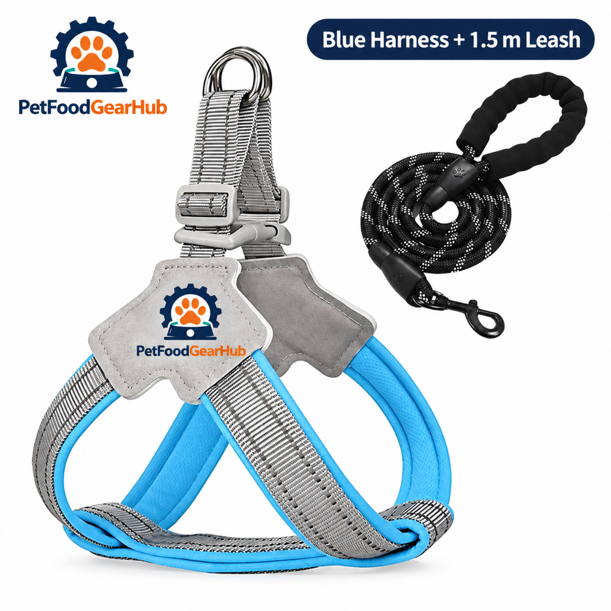 PetFoodGearHub dog harness & leash sets product view