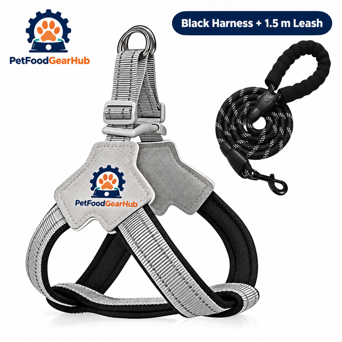 PetFoodGearHub dog harness & leash sets product view