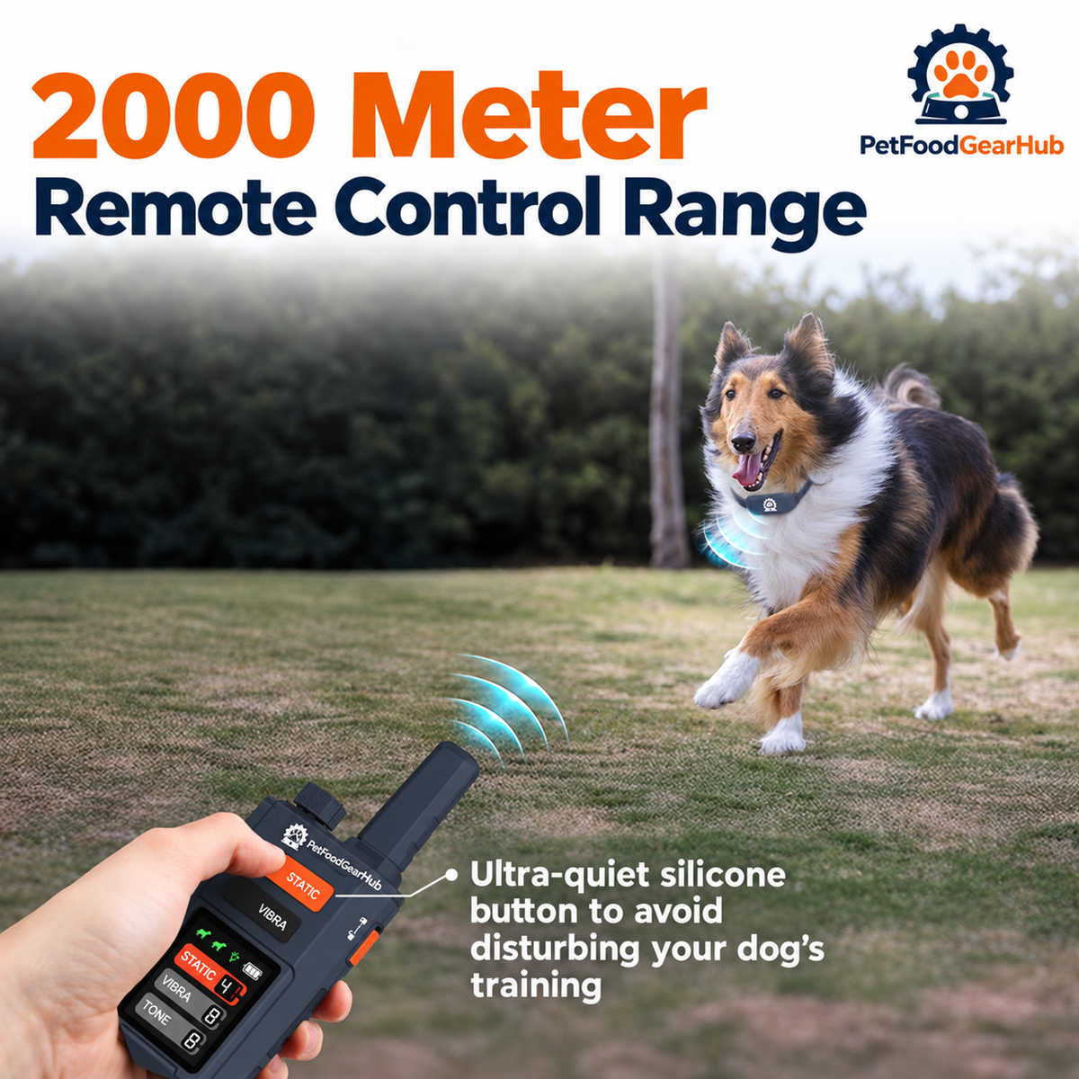 PetFoodGearHub Handheld remote training range