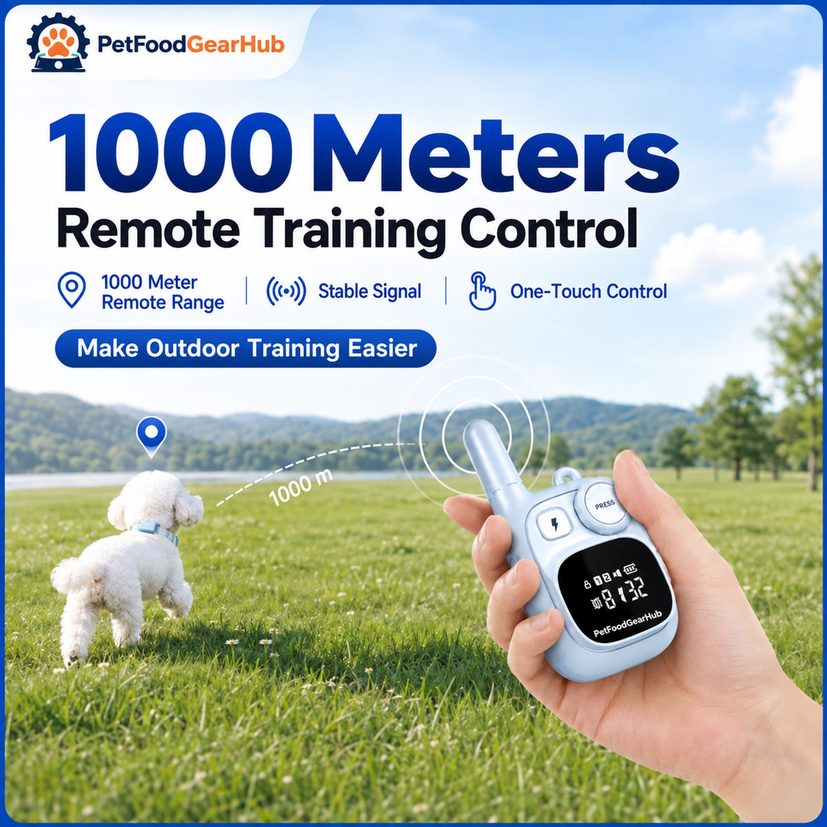 PetFoodGearHub 628 remote operating range