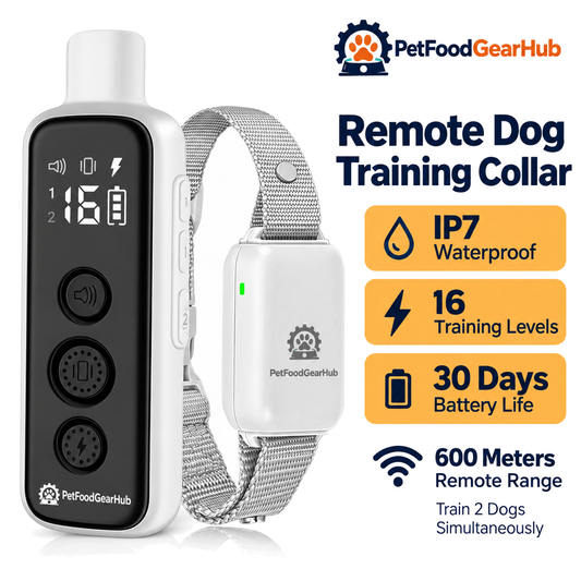 PetFoodGearHub P650 remote and collar