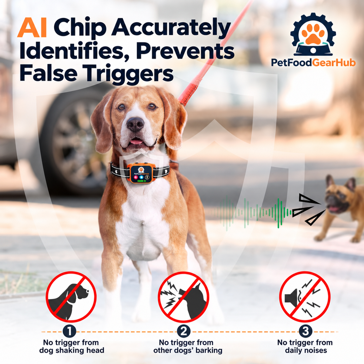 PetFoodGearHub BR03 bark detection illustration
