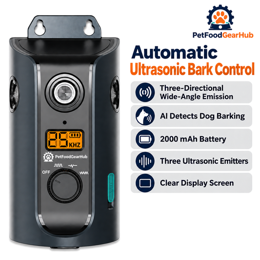 PetFoodGearHub Three-direction automatic ultrasonic device