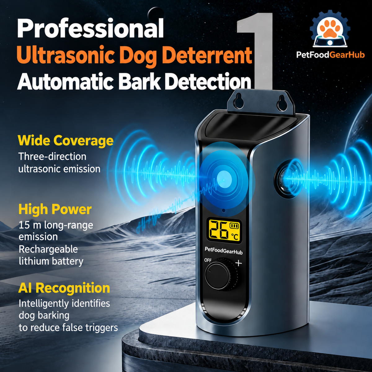 PetFoodGearHub Automatic ultrasonic device overview