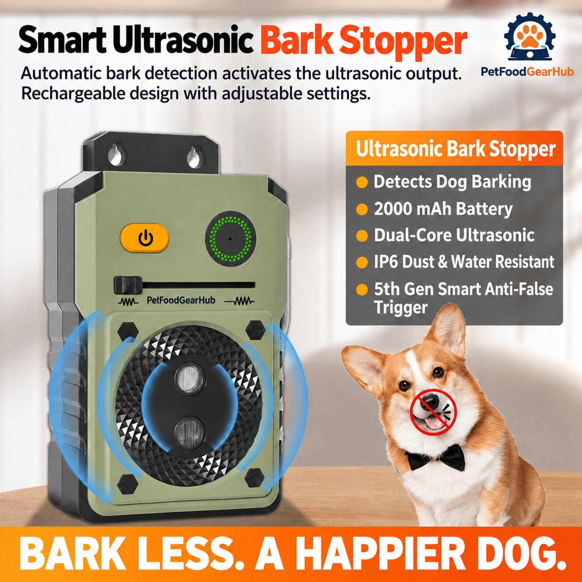 PetFoodGearHub Extended-battery ultrasonic device