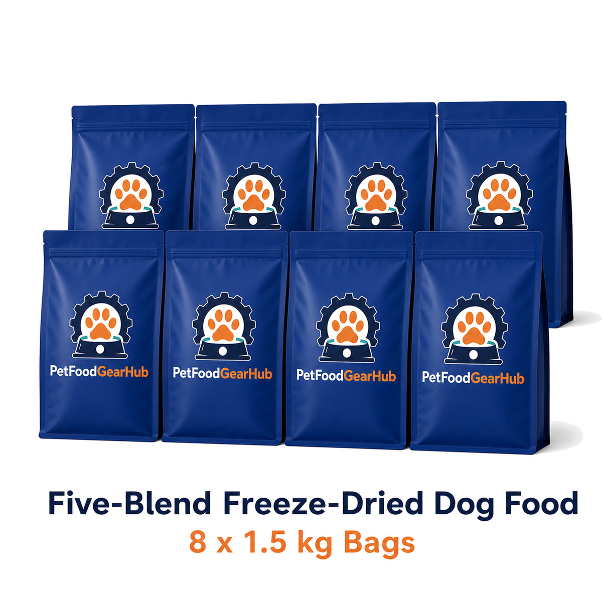 PetFoodGearHub Five-Blend Freeze-Dried Dog Food Multi-Pack - product image 1