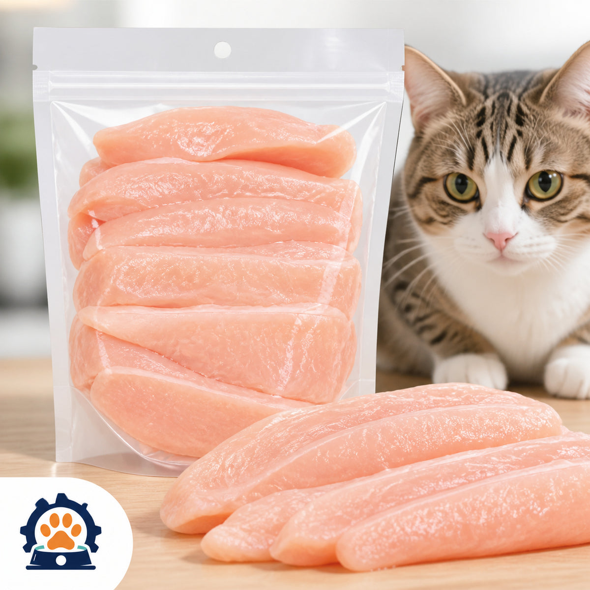 PetFoodGearHub Freeze-Dried Chicken Cat Food Trial Pack 2 x 100 g - product image 2