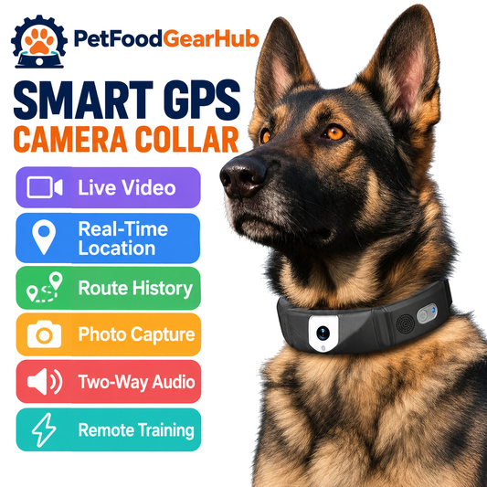 Smart GPS Camera Collar for Dogs with Live Video – smart GPS camera collar for dogs