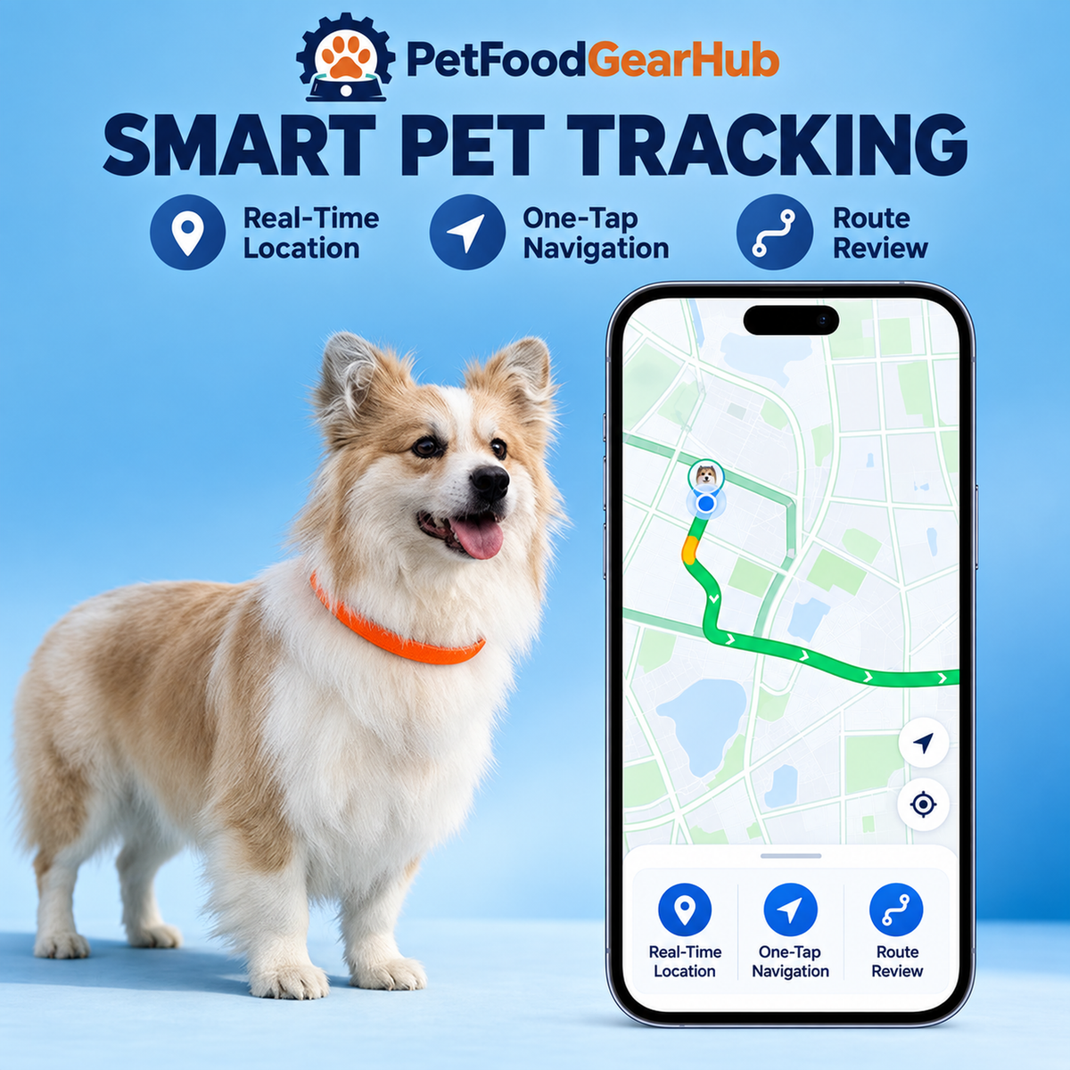 5G GPS Pet Tracker with Voice Recall for Cats and Dogs – smart pet tracking and route review