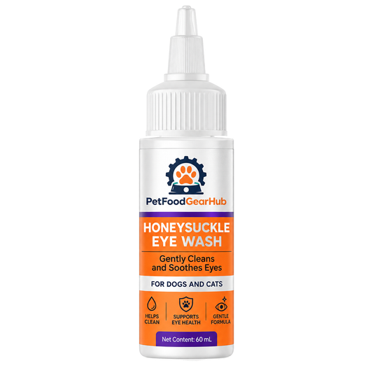 PetFoodGearHub honeysuckle eye wash, 60 mL