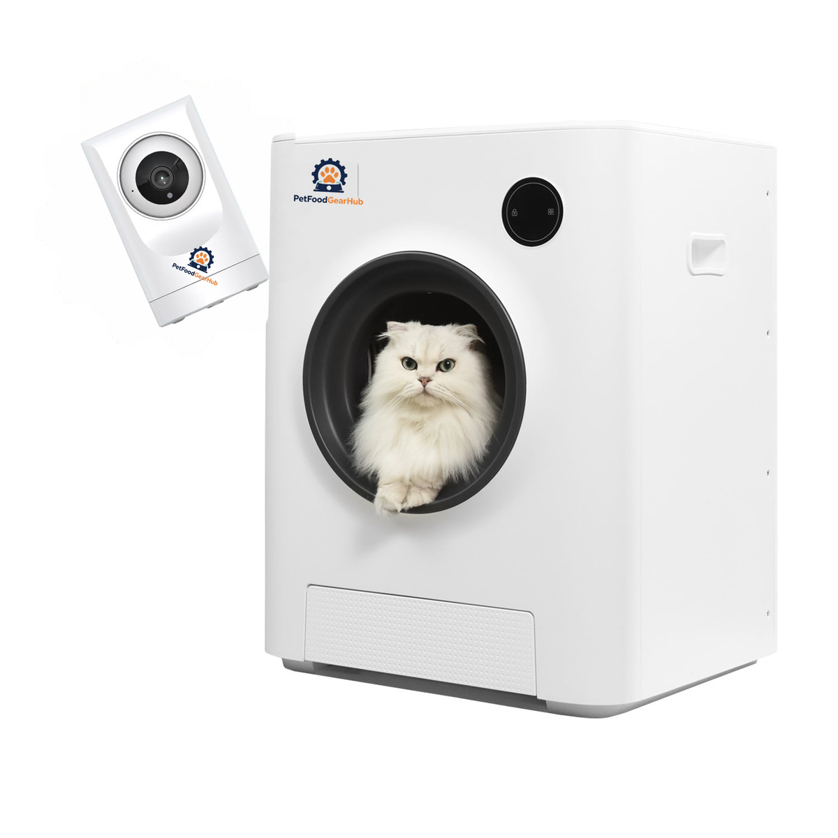 PetFoodGearHub Smart Self-Cleaning Litter Box with App Control - product detail 6