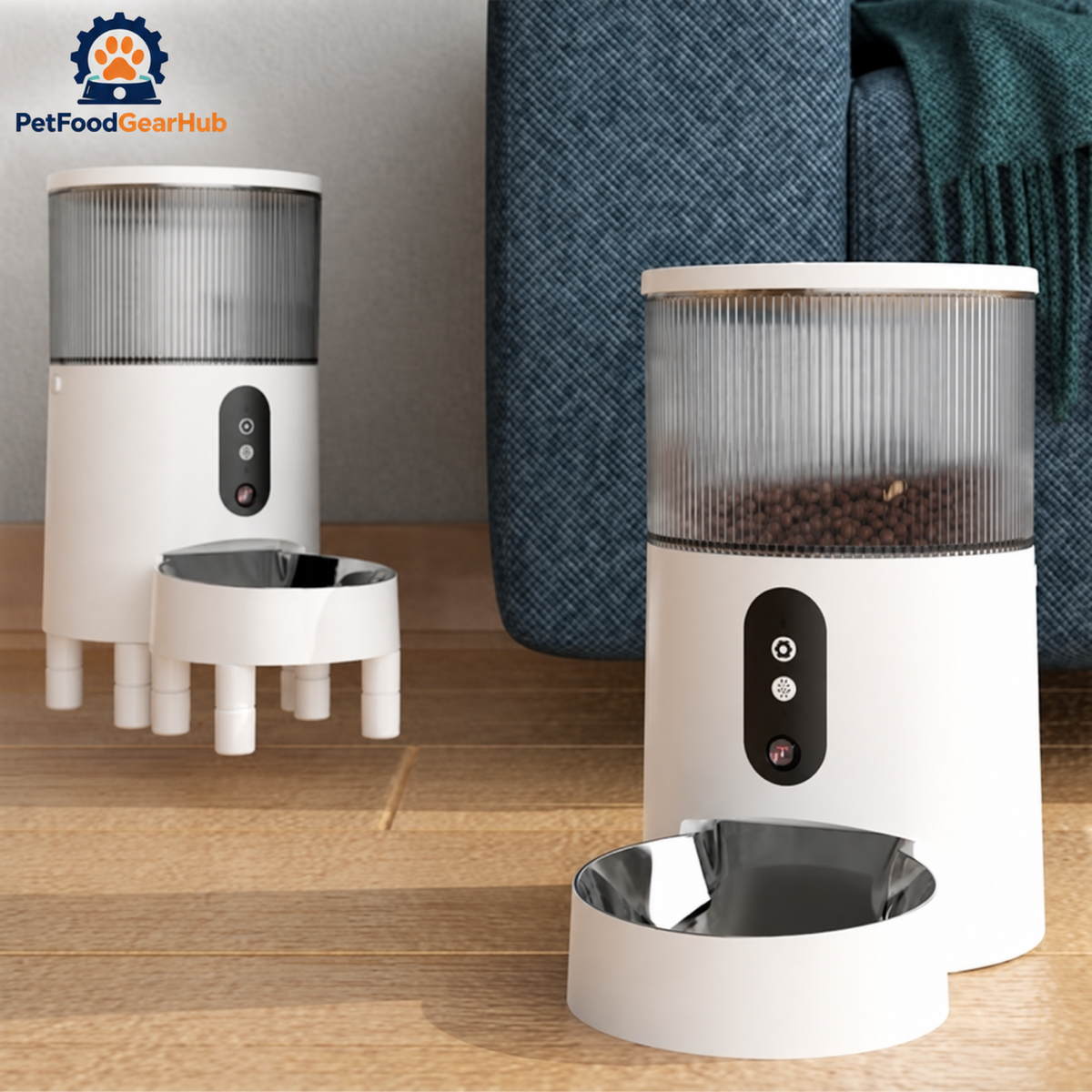 PetFoodGearHub X40 3L Smart Pet Feeder with Video - product detail 1