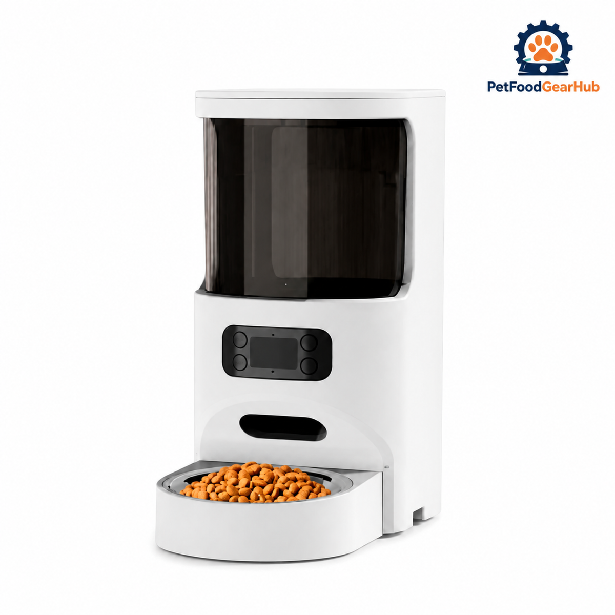 PetFoodGearHub X39 4L Camera Pet Feeder - Single Bowl - main product view