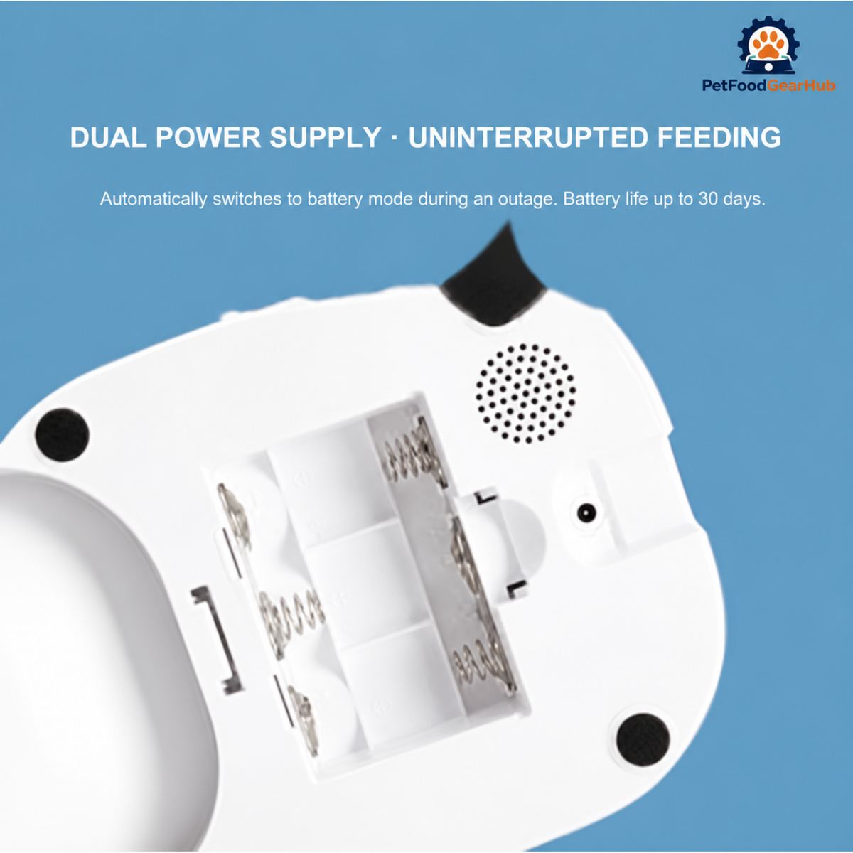 PetFoodGearHub X34 Automatic Pet Feeder with Remote Control - product detail 1